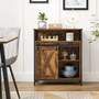 Kommode Hazlet Holz Braun Schwarz 4