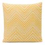Manduro Kissenhülle Polyester Baumwolle Senfgelb 40 x 40 cm 0