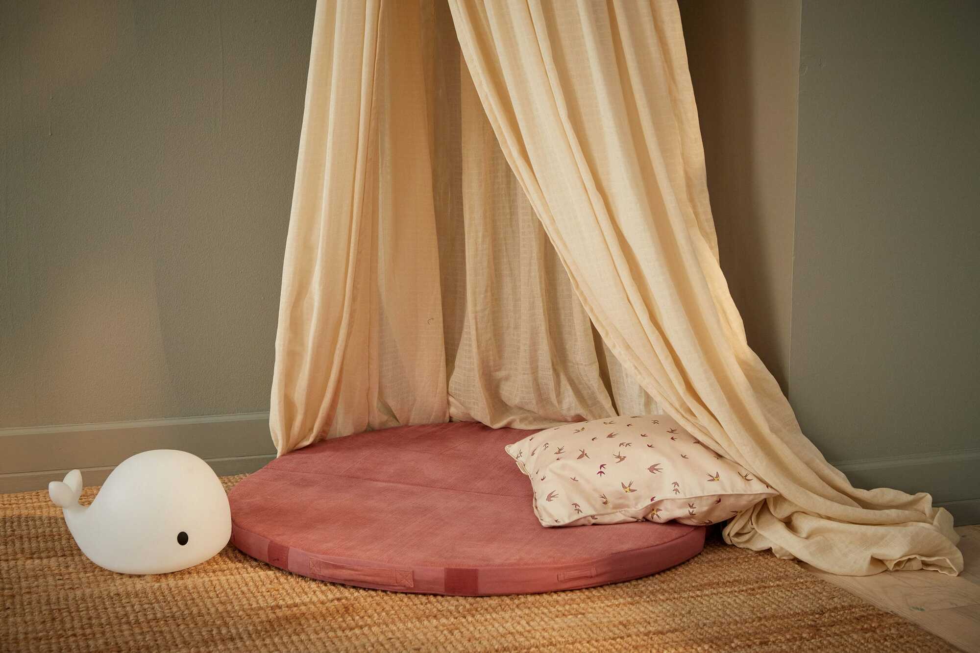 Loui Multi-Play Mat Organic Cotton Pink 4