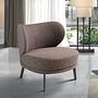 Armchair Fabric Brown 2