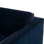 Henry 3-Sitzer Sofa Velour Lux Navy 1