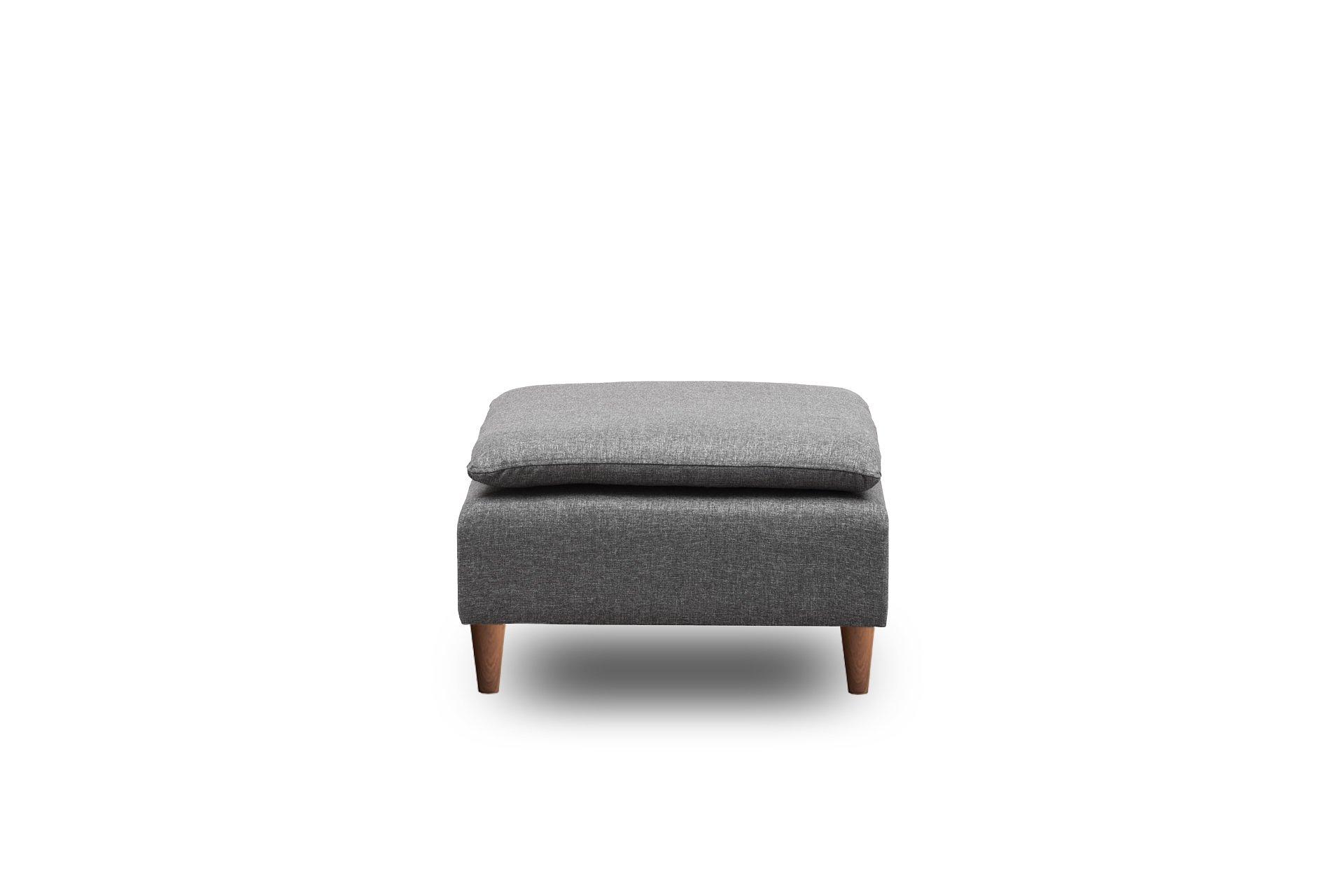 Lungo Hocker Dunkelgrau 1