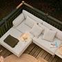 Vincent Outdoor Eckmodul Sandshell 3