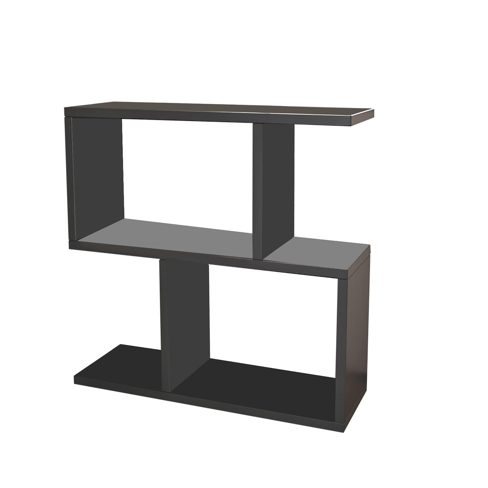 Side table wood veneer anthracite 0