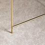Allure Gebürstete Bronze Groß Beistelltisch 4