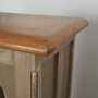 Vintage Display Cabinet Wood Grey 1960s  8