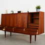 Vintage sideboard teak brown 1960s 4