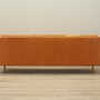 Vintage Sofa 3-Sitzer Leder Orange 1970er Jahre 4