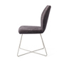 Ikata Dining chair Cross Almost Black 1