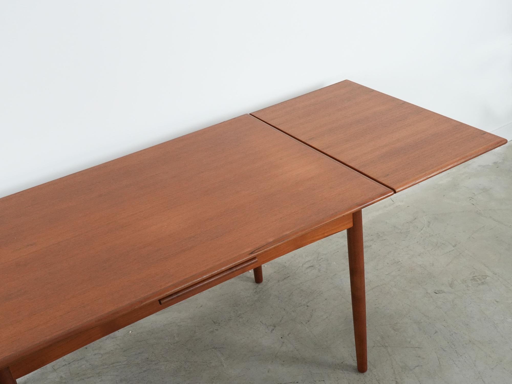 Dining table teak 1970s 7