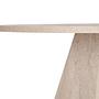 Virella Dining table Travertine Ø120 cm 6