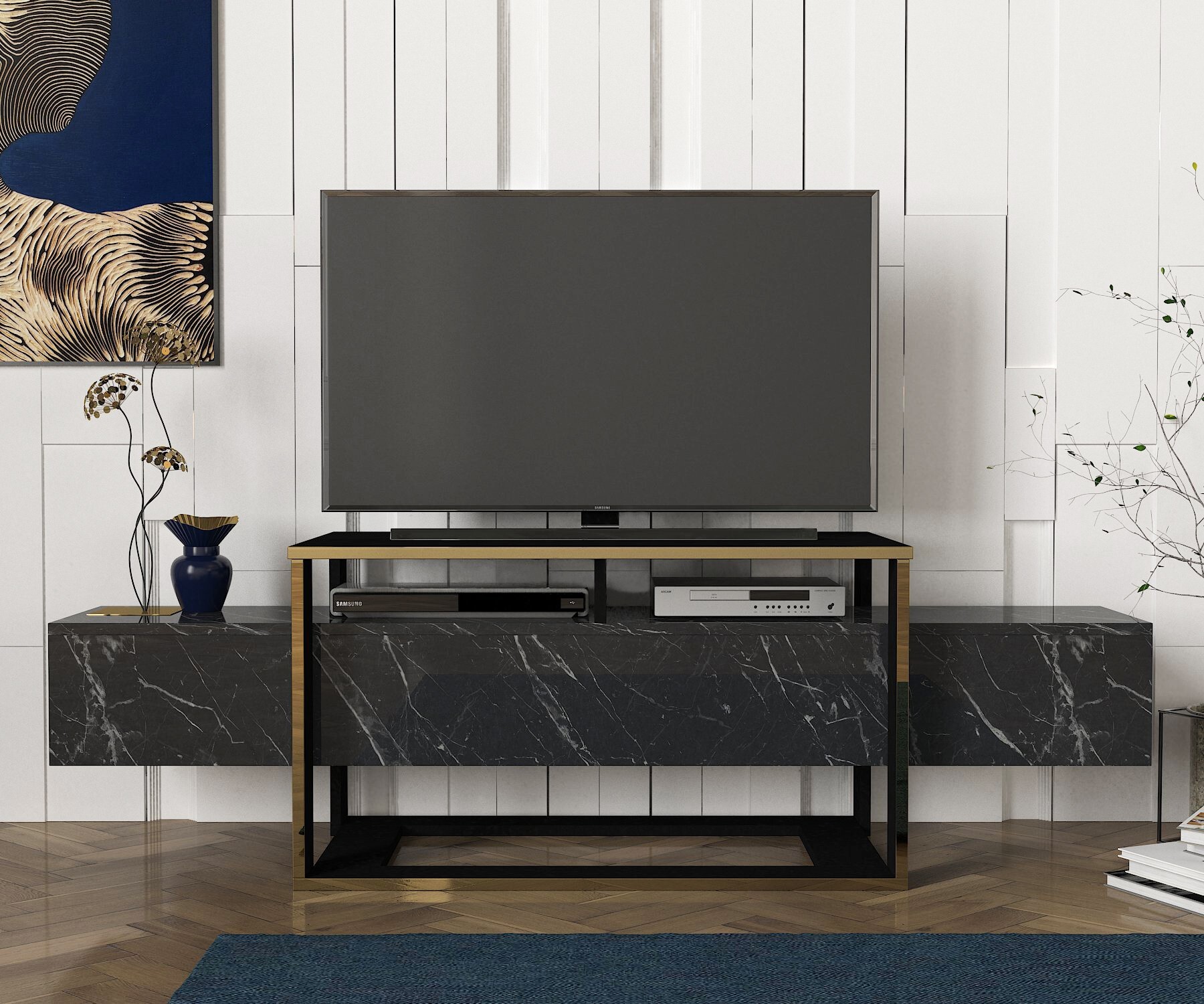 Sideboard TV Möbel 180cm 1