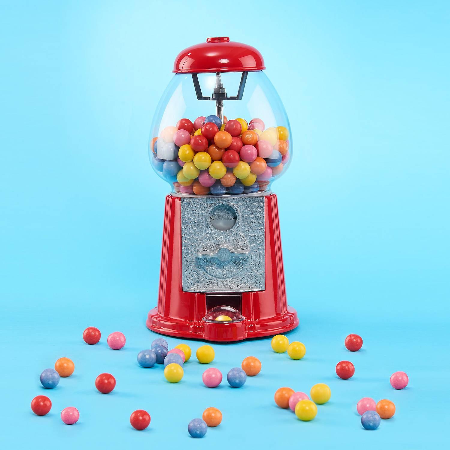 Kaugummi Automat BIG SPENDER Glas / Aluminium Rot 2