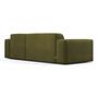 2-Sitzer Sofa Karen Récamiere Rechts Oliv 4