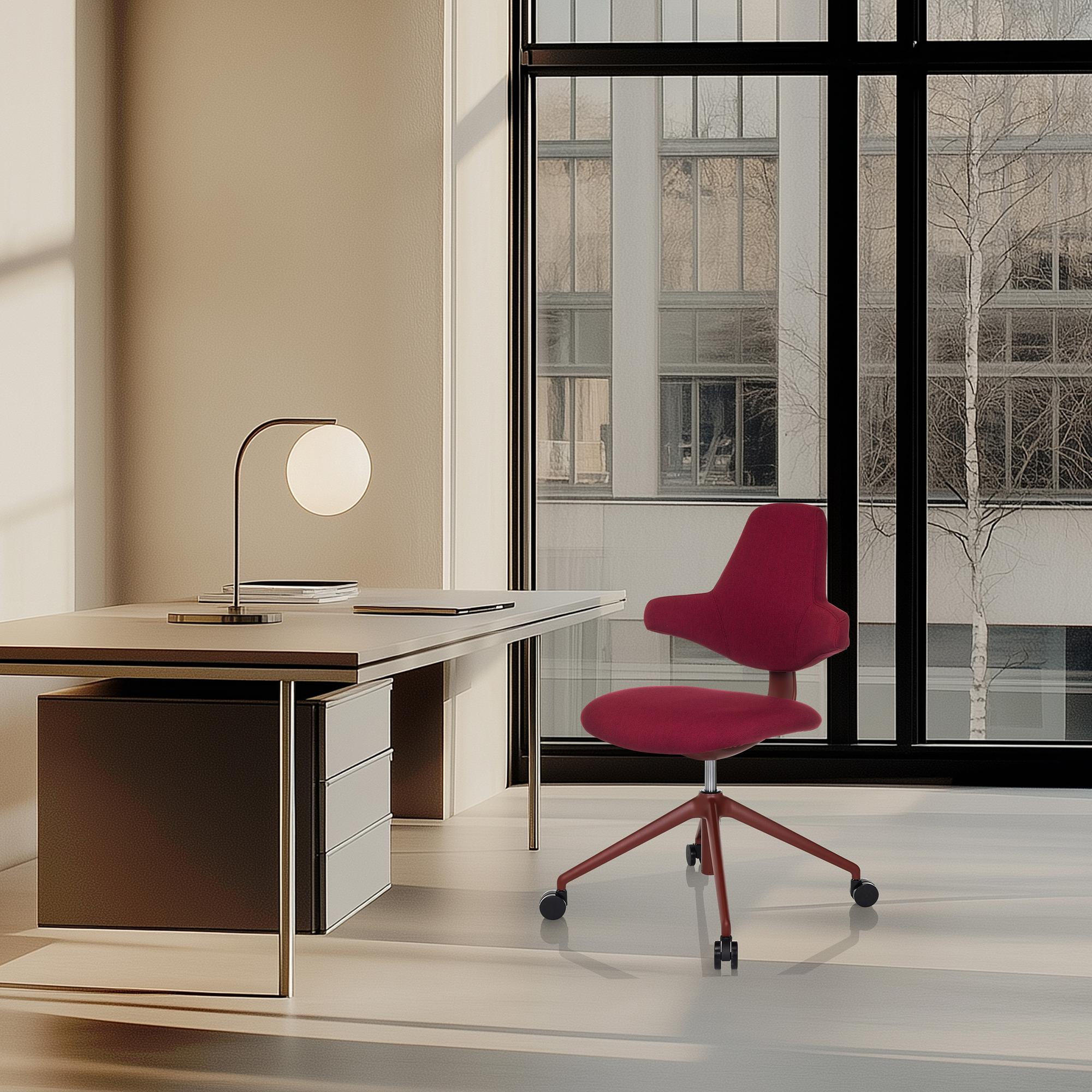 PALIANO Bürostuhl Rot 3