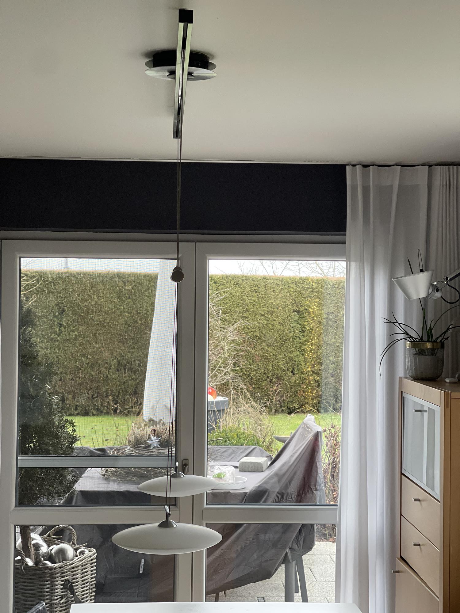 Vector Tavolo Luna 2 Grande Pendelleuchte Glas Weiß 4