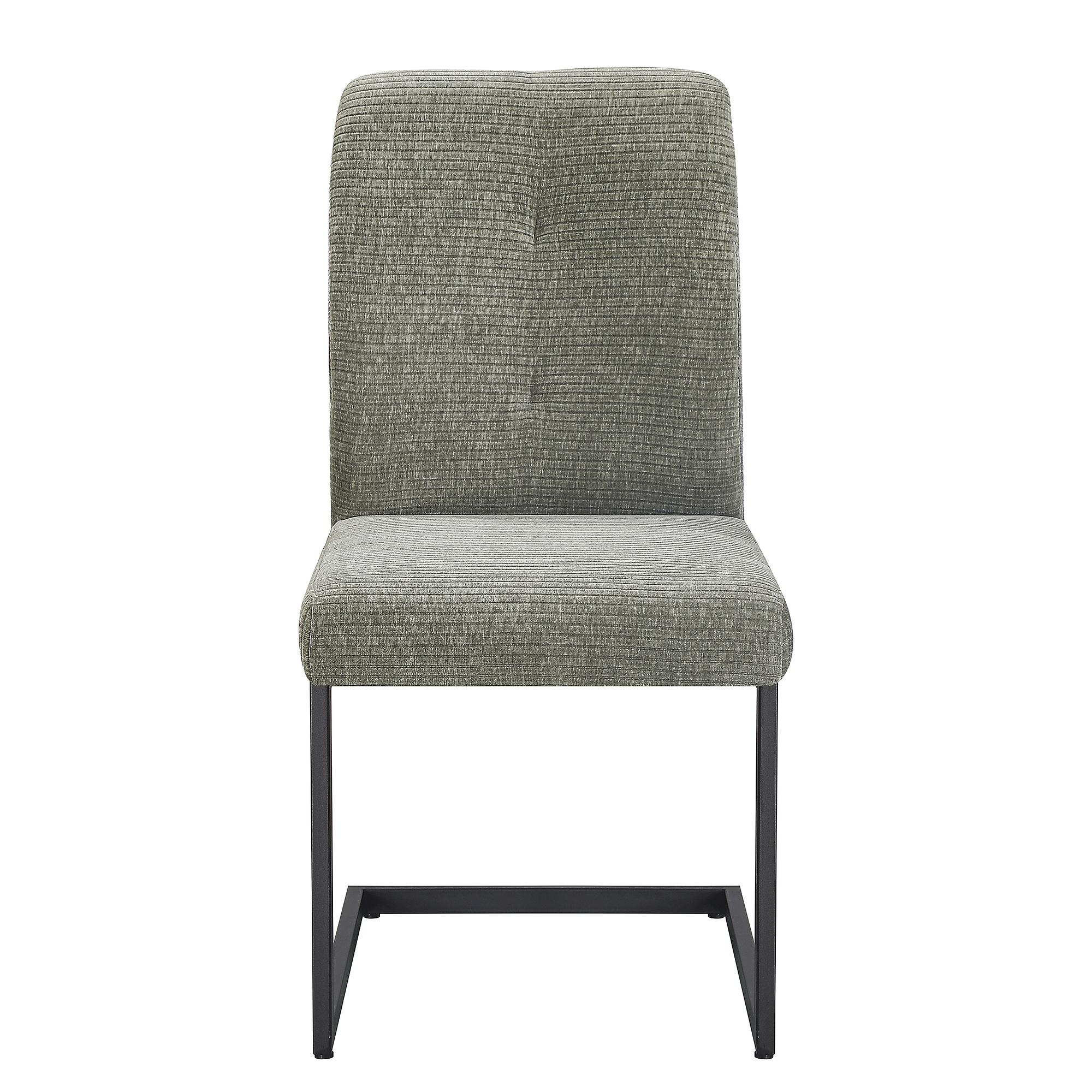 2x Upholstered chair PAMALU Khaki 1