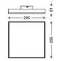 Frameless LED Ceiling Light 1-Light Polycarbonate Iron 2