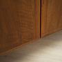 Vintage cabinet walnut brown 1960s 13