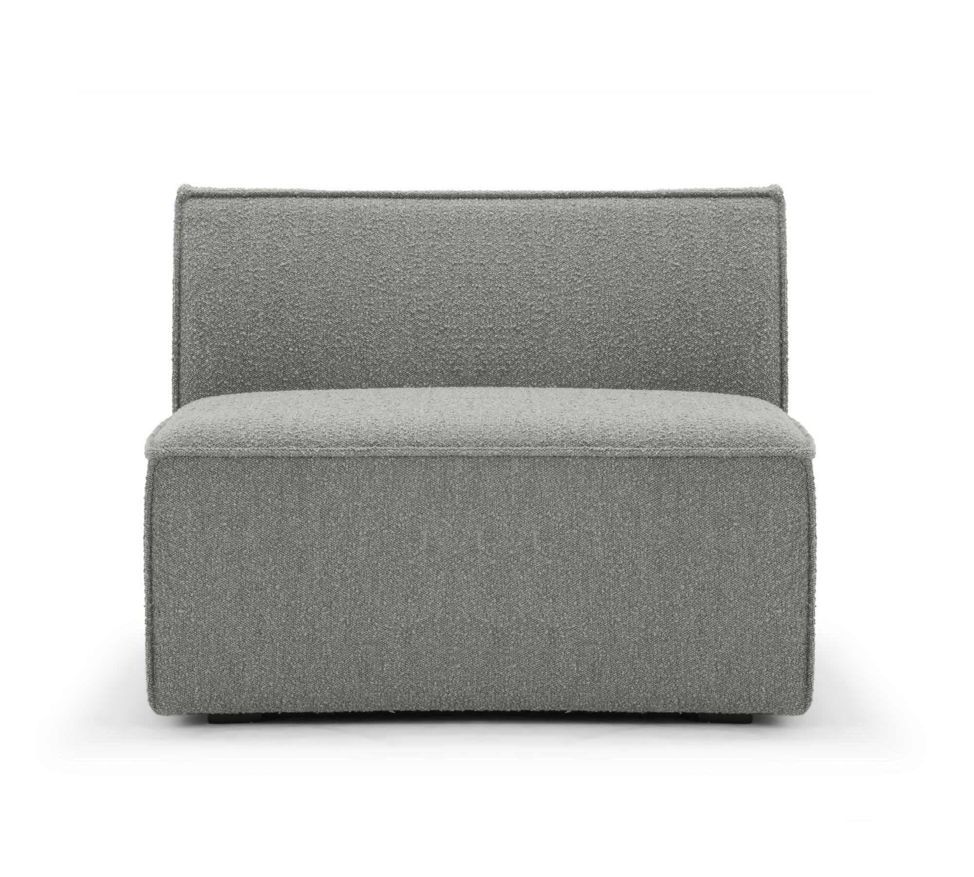 Dane 1-Seater Module Maya Warm Grey 1