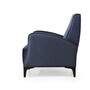 Sessel Polyester Holz Blau 4