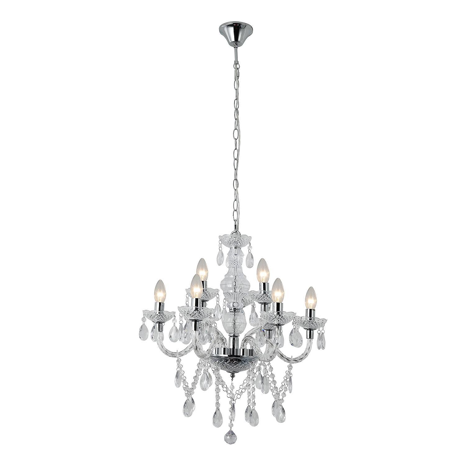 Raven III Chandelier Steel 9-light 0
