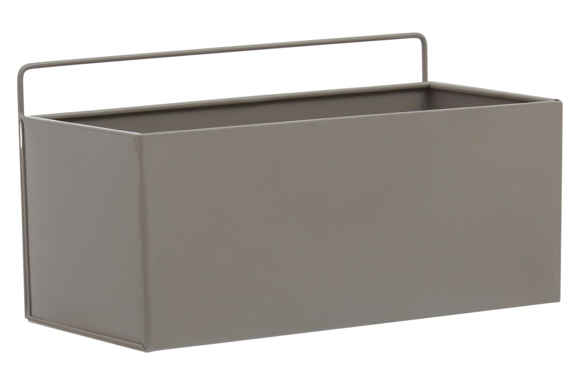 Ascher Wand-Pflanzkasten Grau
 5