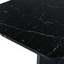 Marbs Dining Table Black Glass Marble 4