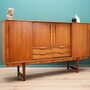 Vintage Highboard Teakholz Braun 1960er Jahre 3