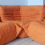 Togo Lounge Set 5-tlg. Textil Pastellorange 8