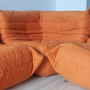 Togo Lounge Set 5-pc. Textile Pastel Orange 8