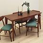 4x Dining chair teak 1970s 2