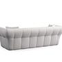 Boxer 3-Sitzer Sofa Weiß 1