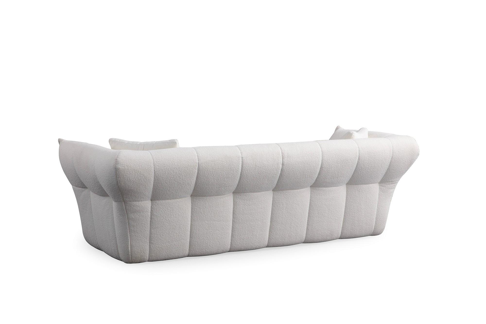 Boxer 3-Sitzer Sofa Wei√ü 1