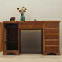 Vintage desk wood brown 1960s 2