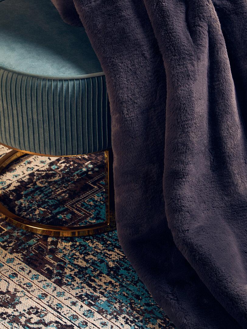 Bosie Lamina Grau Felldecke 8