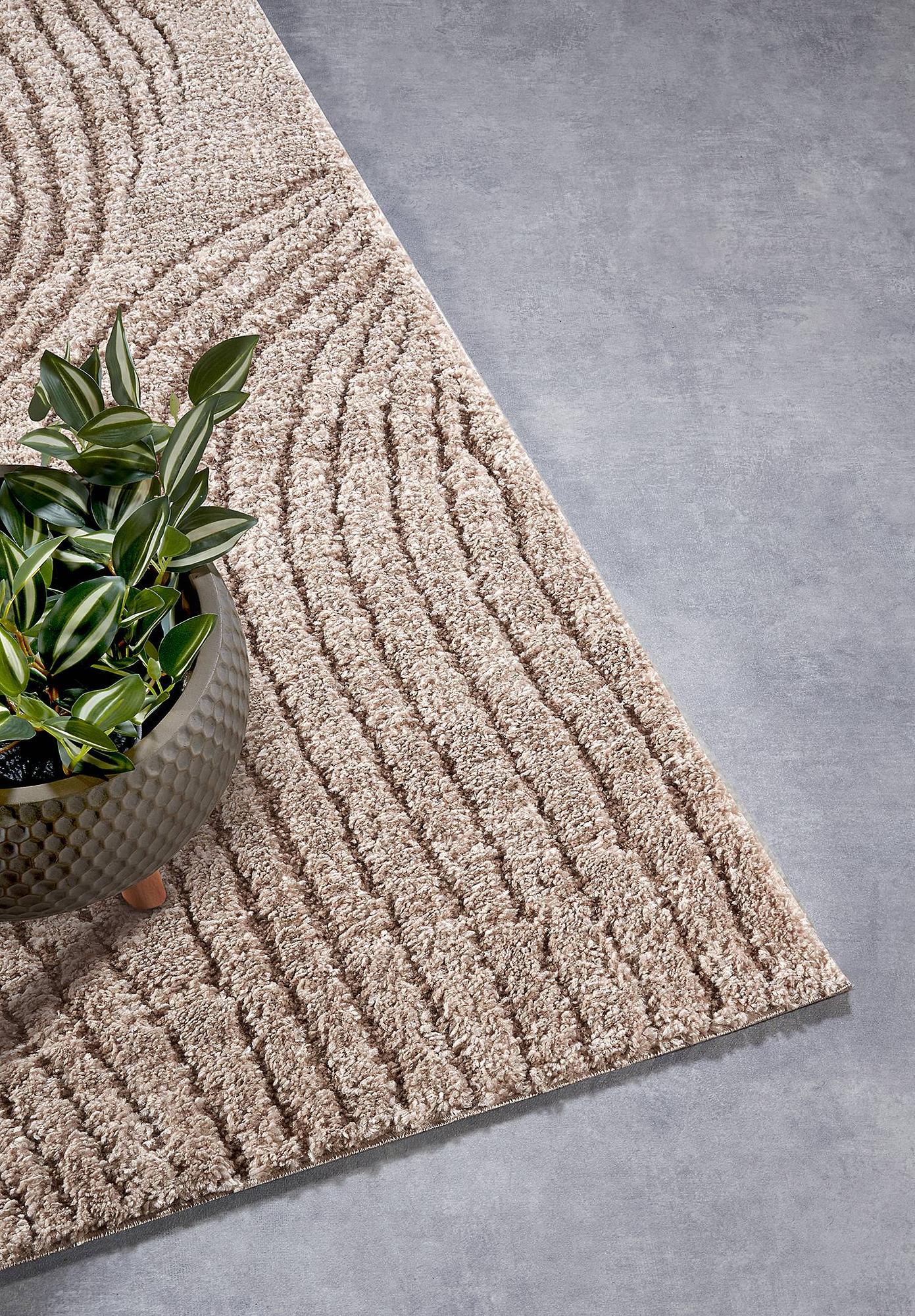 Pigment Läufer Polyester Beige 3
