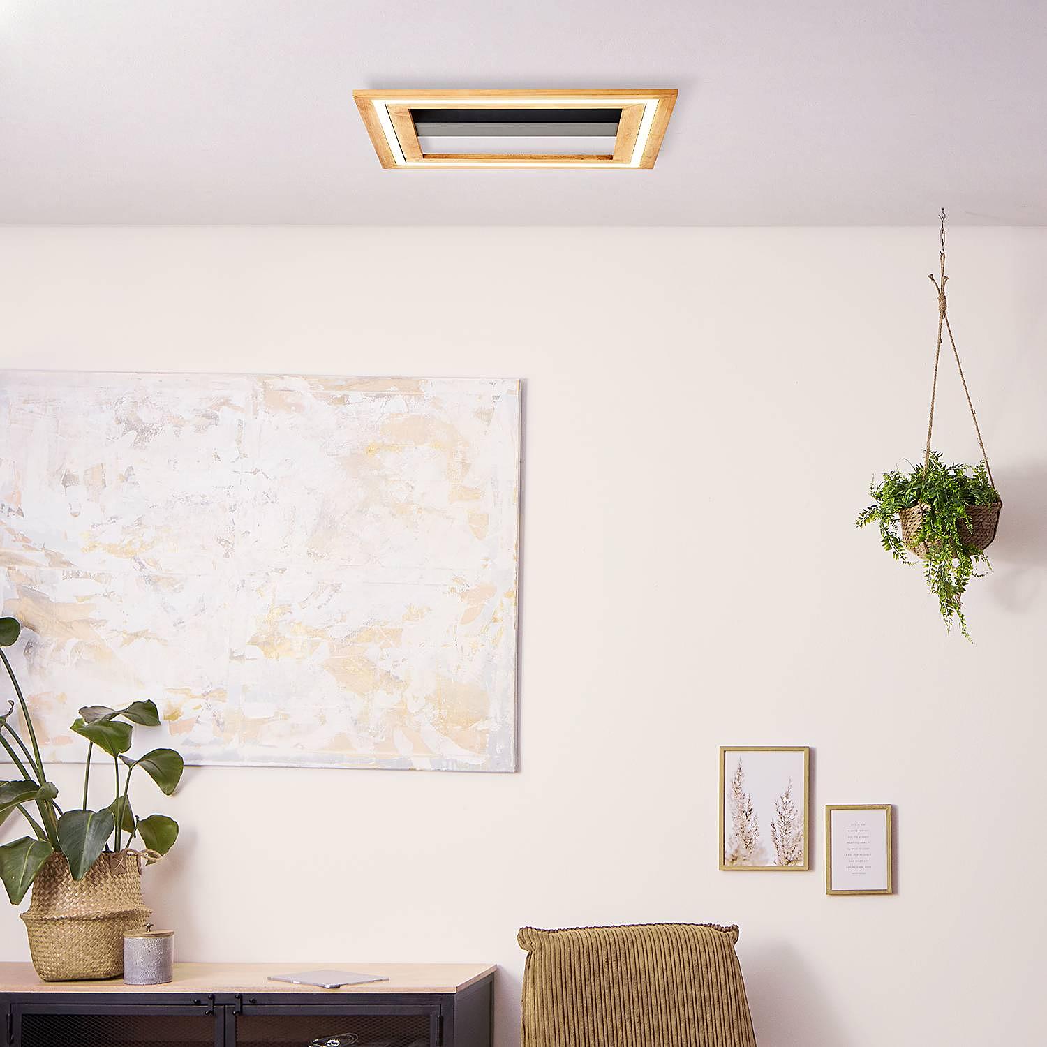 Rhea II LED-Deckenleuchte Kunststoff Eisen 1-flammig 2