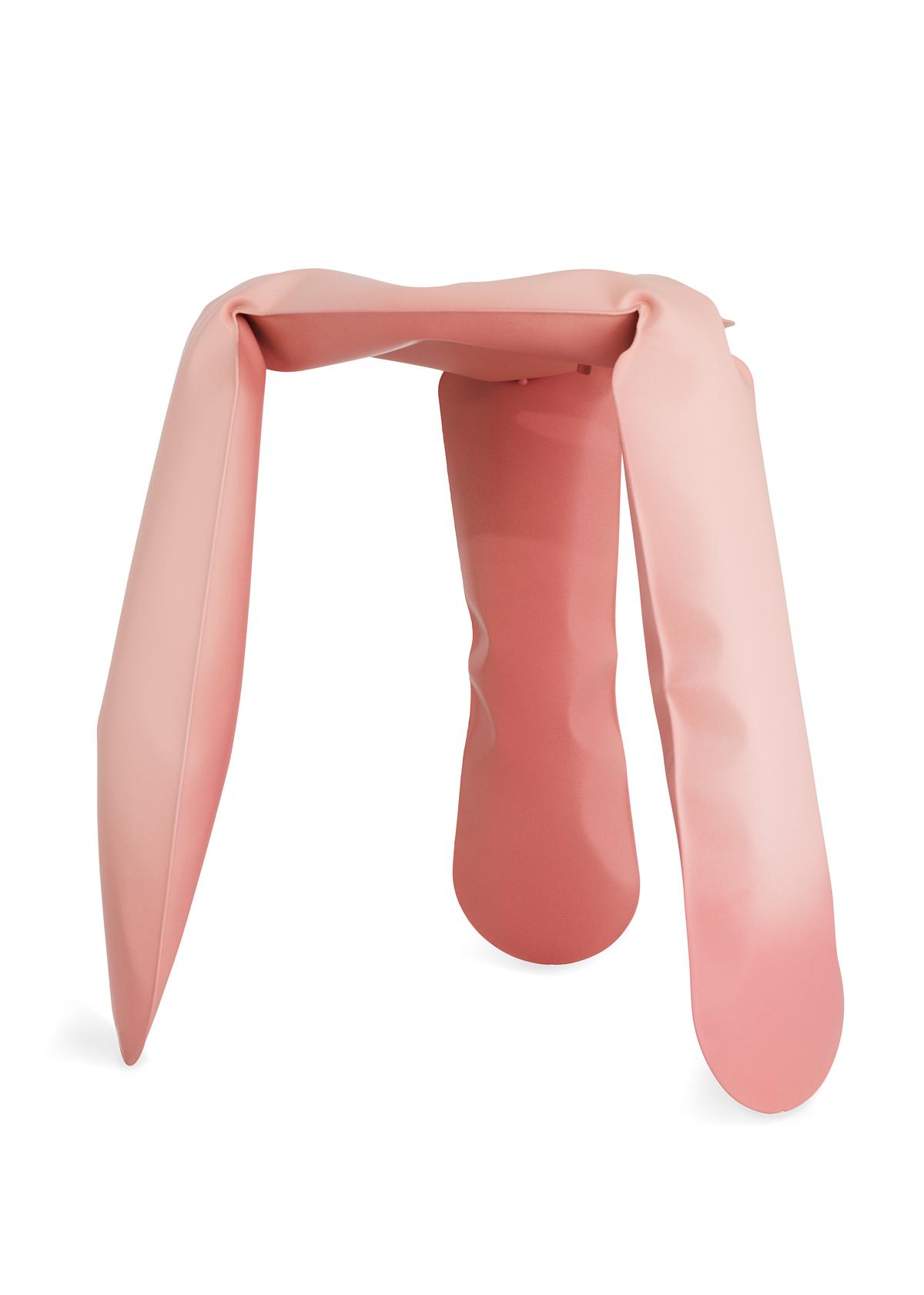 Plopp Standard Stool Steel Cotton Candy Pink Matt 0
