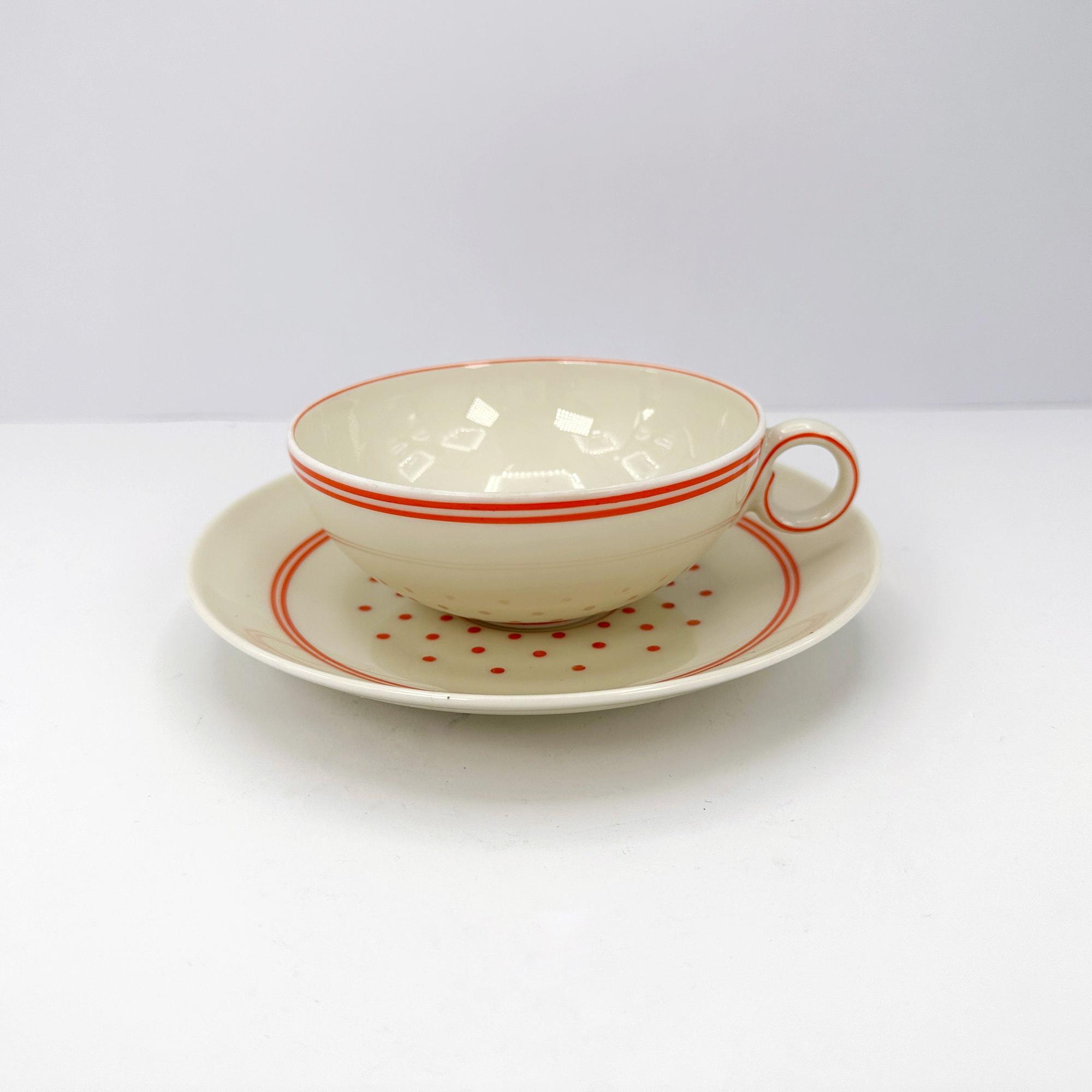 Art Deco Kaffee Set Porzellan 1930er Jahre 2