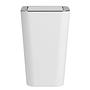 Candy 6L Swing Lid Bin Set of 2 White 1