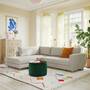 2x Kissen Posh Samt Rostrot 4