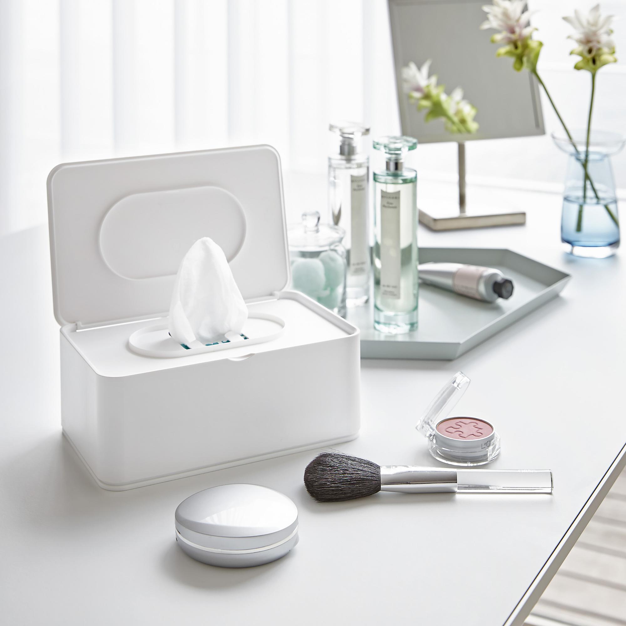 Taschentuchbox Smart Weiß Polyethylen 19 x 8 x 12 cm 2