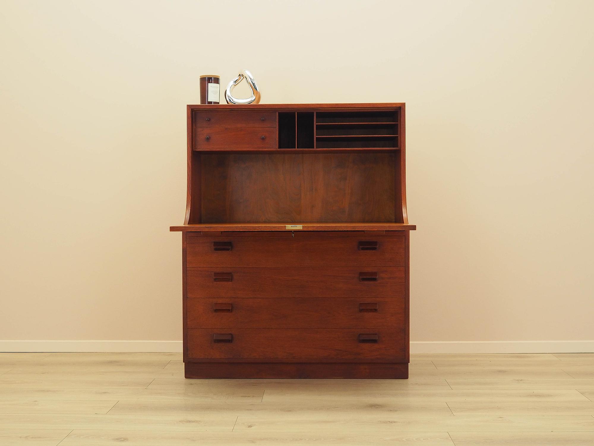 Teak secretary desk 2