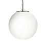 Pendelleuchte Atom Milchglas Stahl Durchmesser: 25 cm 0