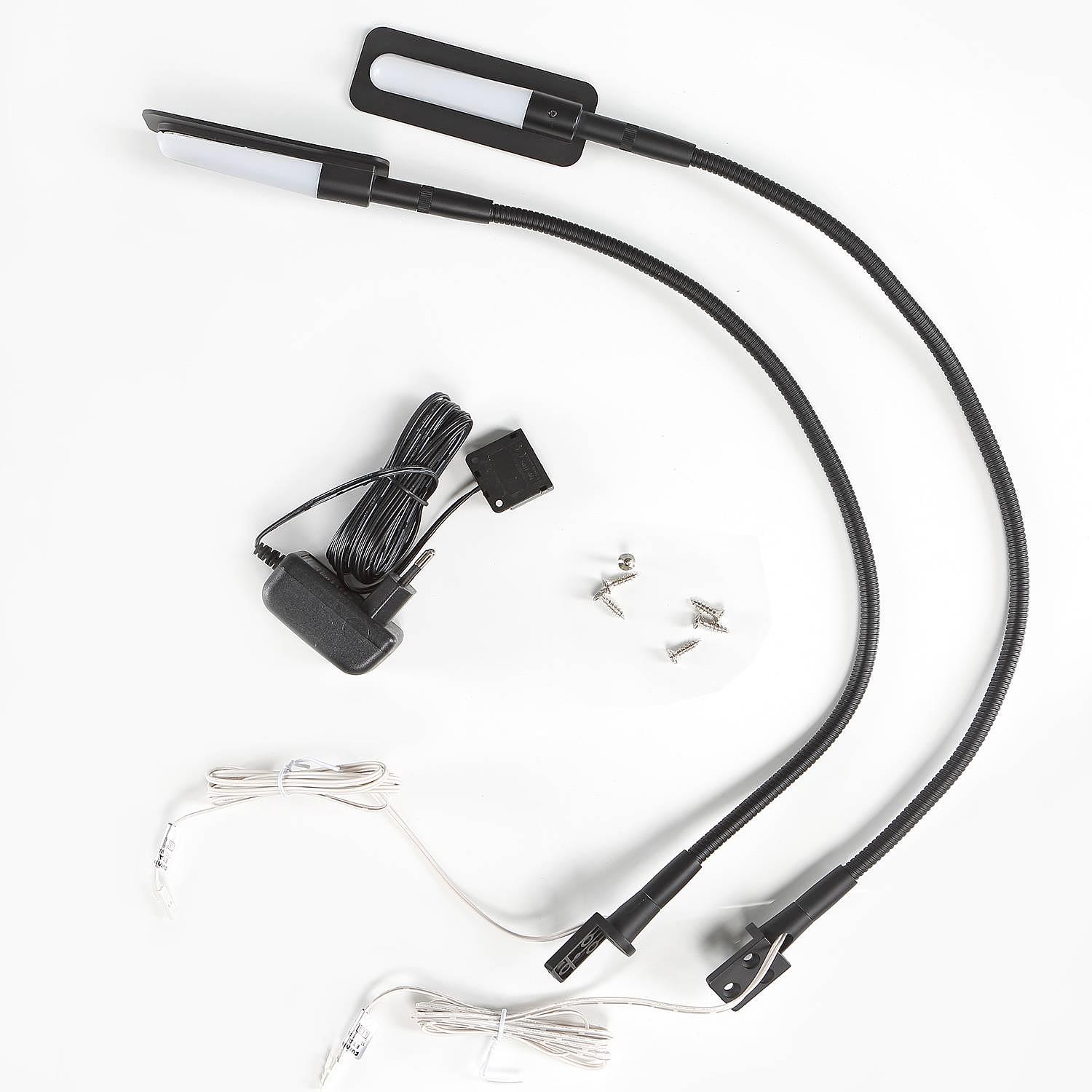 Bettbeleuchtung Hagen Schwarz 0