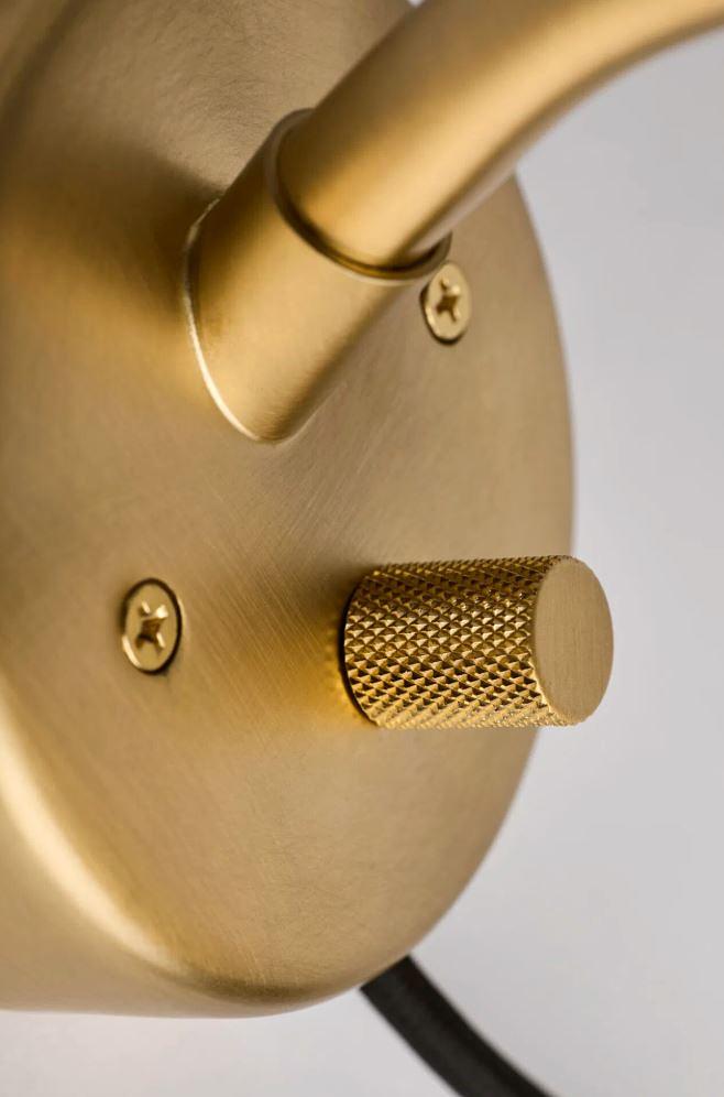 Le Six Wandleuchte Messing Ø12 cm 4