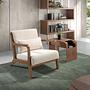Armchair Textile White 2