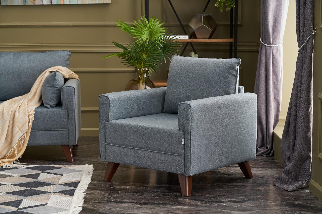 Bella Armchair Blue 0