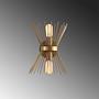Kirpi 3092 Wandlampe Eisen Gold 6